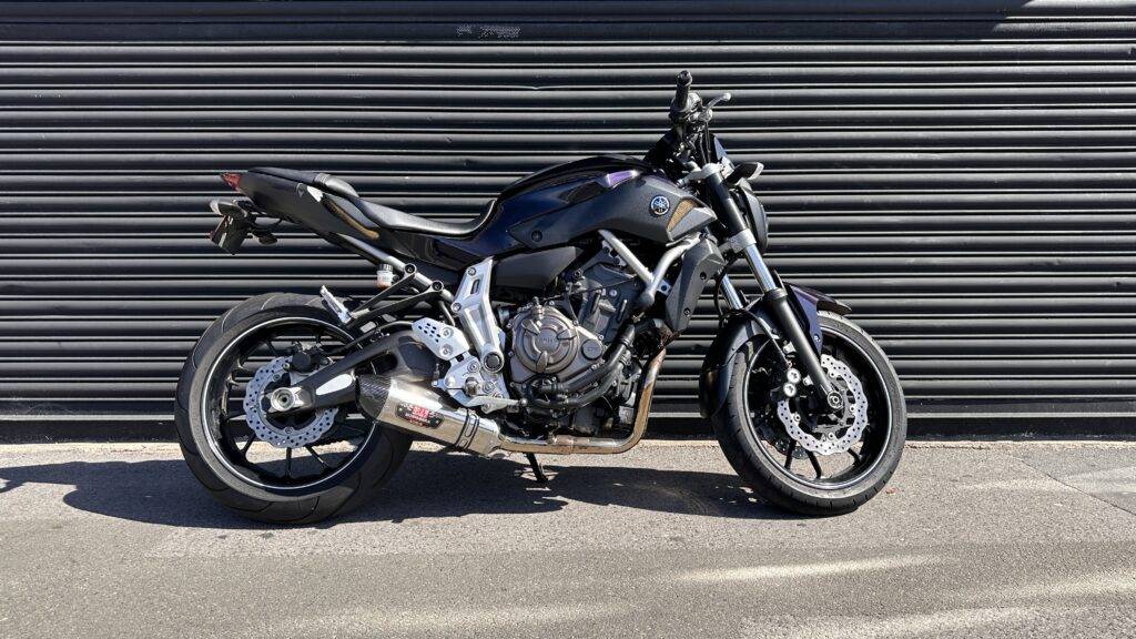 Yamaha MT07 A2 Bike for sale Weston super mare near me uk second hand