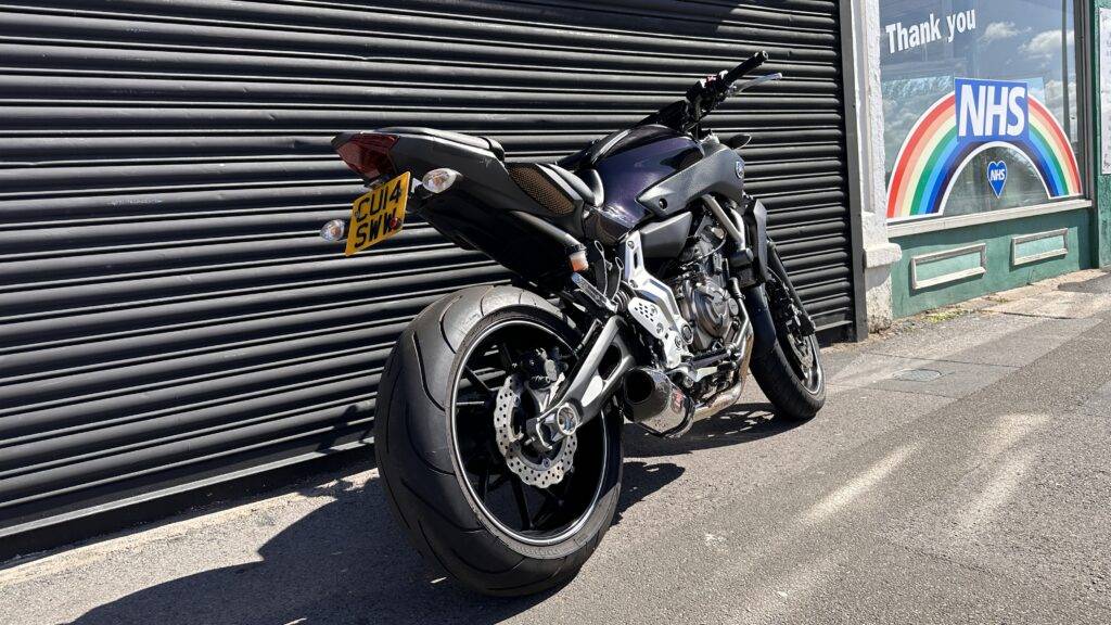 Yamaha MT07 A2 Bike for sale Weston super mare near me uk second hand