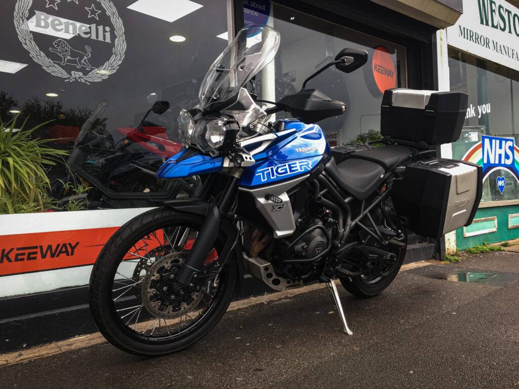 Second hand Triumph Tiger 800 for sale near me Weston super mare Somerset Bristol